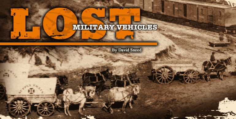 Lost Military Vehicles