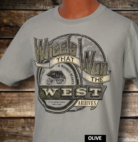 Wheels Won West® tshirt